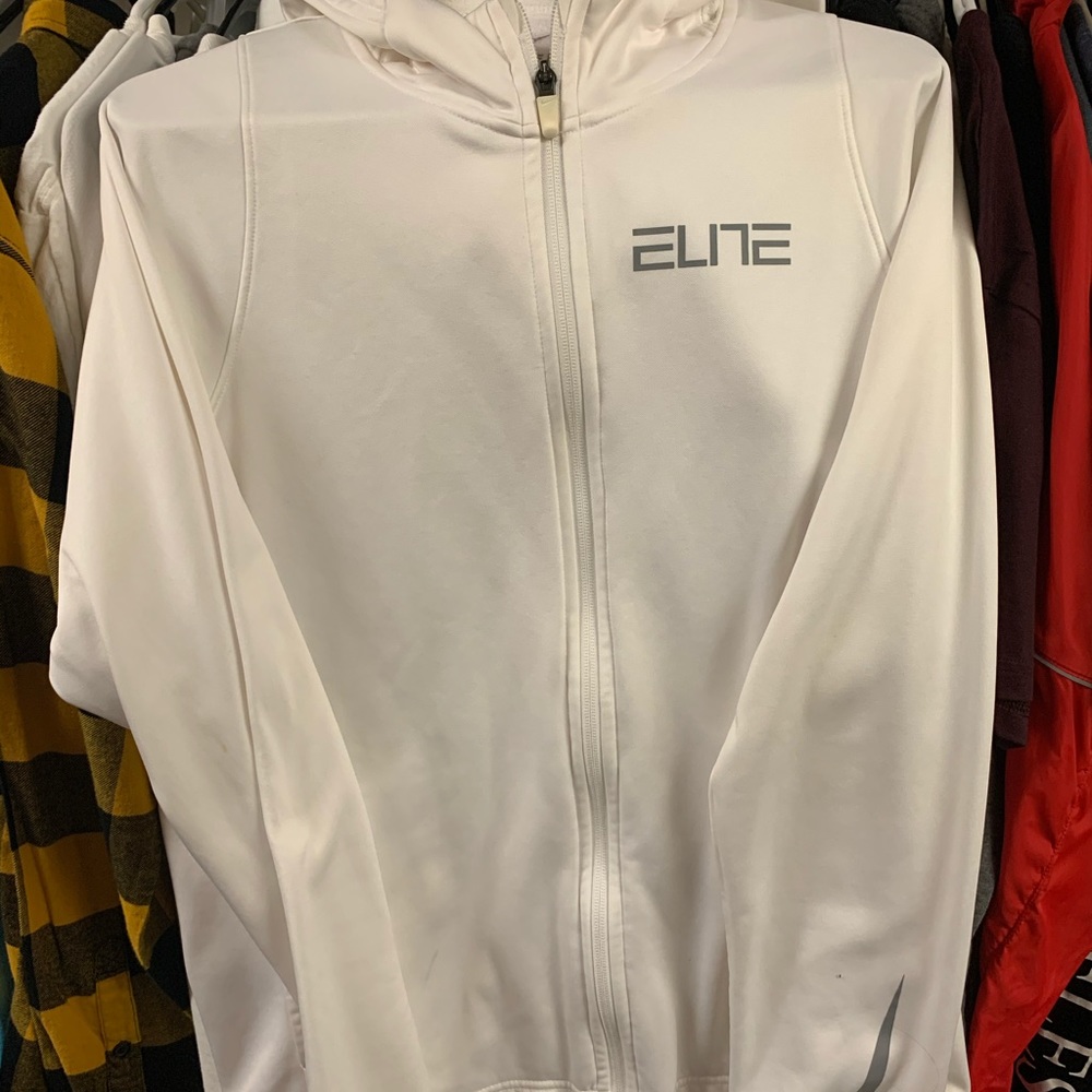 Nike elite zip up hoodie